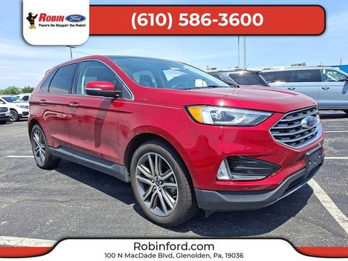 Used 2020 Ford Edge Titanium FWD image 1