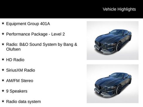 Used 2019 Ford Mustang GT Premium w/ Performance Package - Level 2 RWD image 8