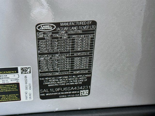 Used 2025 Land Rover Range Rover Sport Dynamic SE AWD/4WD image 37
