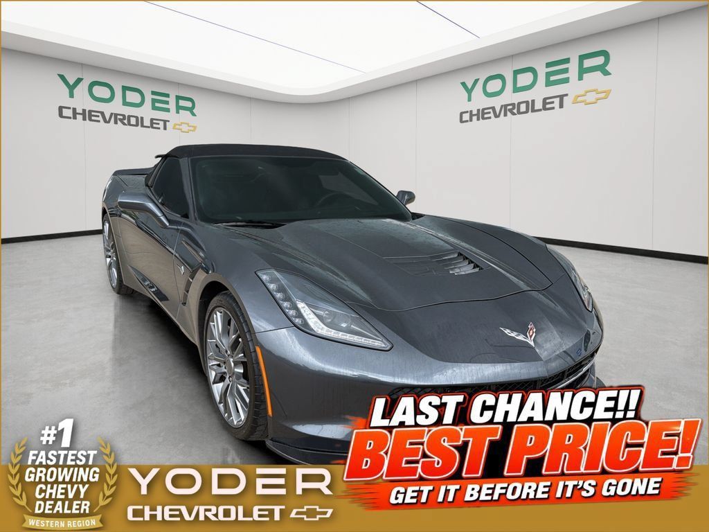 Used 2014 Chevrolet Corvette Stingray Convertible w/ 3LT Preferred Equipment Group RWD image 1