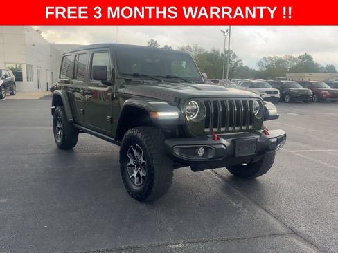 Used 2022 Jeep Wrangler Unlimited Rubicon w/ LED Lighting Group AWD/4WD image 2