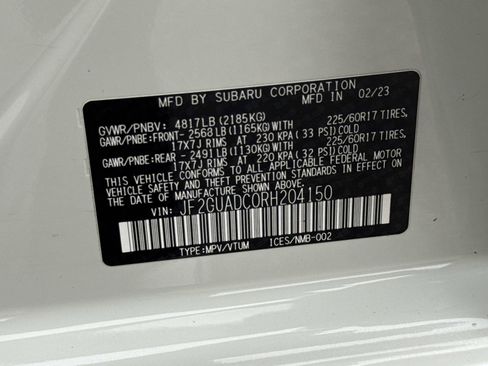 Used 2024 Subaru Crosstrek 2.0i Premium image 30