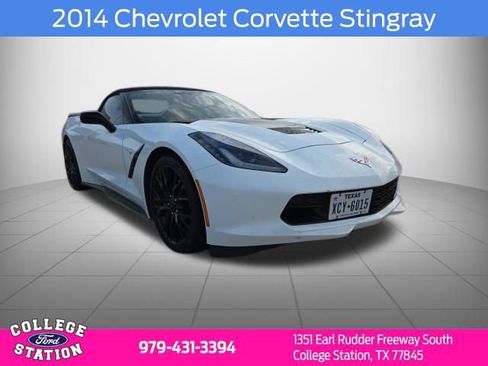 Used 2014 Chevrolet Corvette Stingray Convertible w/ 3LT Preferred Equipment Group image 1
