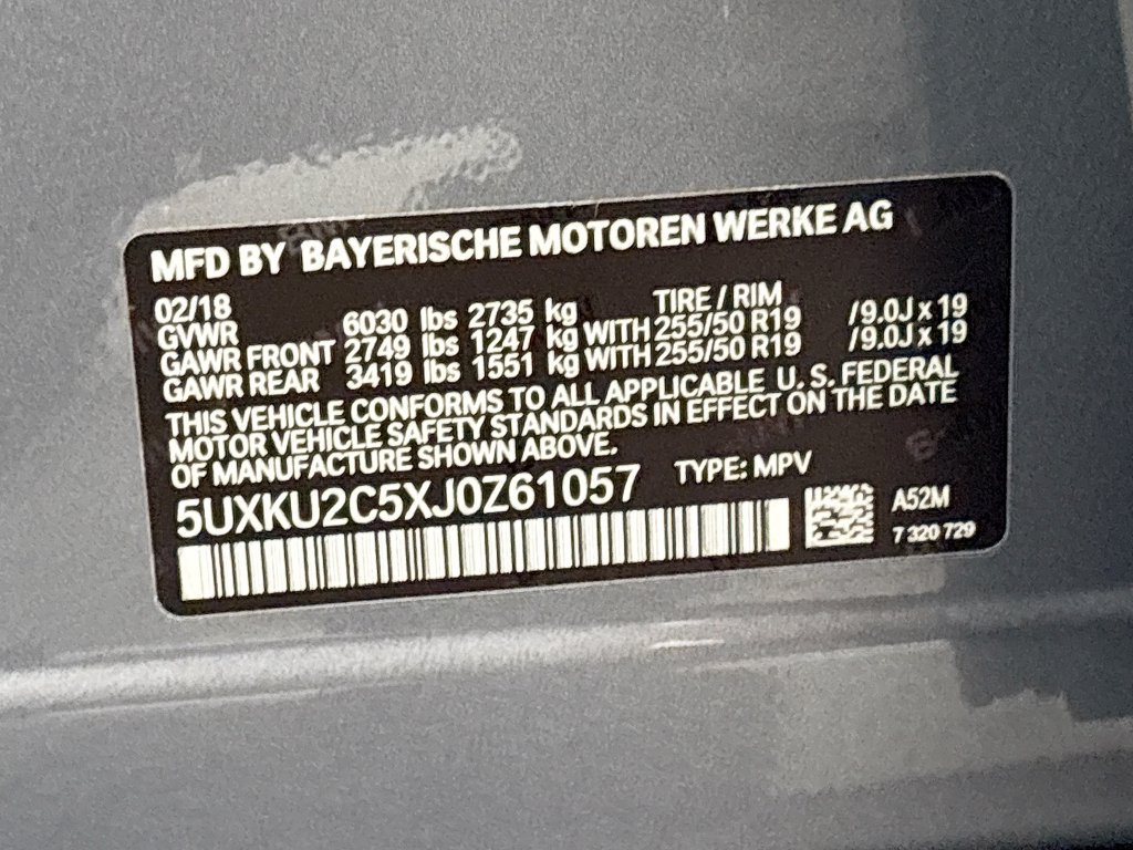 Used 2018 BMW X6 xDrive40i AWD/4WD image 47