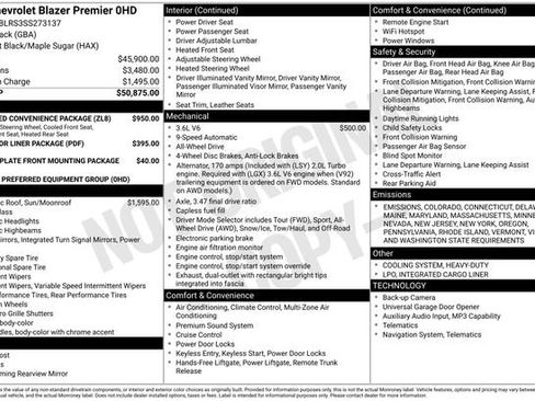 New 2025 Chevrolet Blazer Premier w/ Enhanced Convenience Package image 24