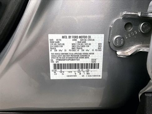 Used 2023 Ford Explorer Limited w/ Equipment Group 301A image 35