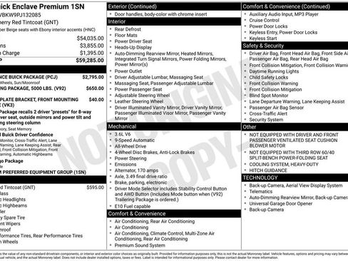 Used 2023 Buick Enclave Premium w/ Experience Buick Package image 1