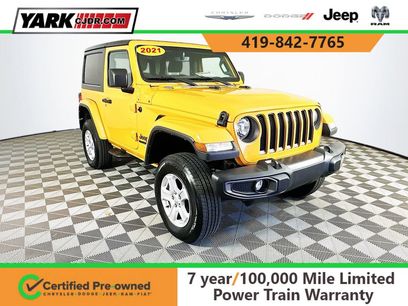 Certified 2021 Jeep Wrangler Sport