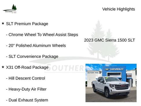 Used 2023 GMC Sierra 1500 SLT w/ SLT Premium Package image 23