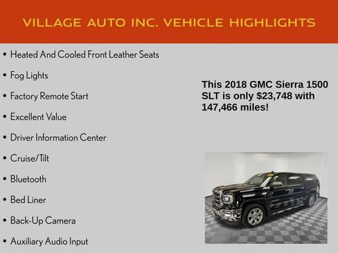 Used 2018 GMC Sierra 1500 SLT AWD/4WD image 21