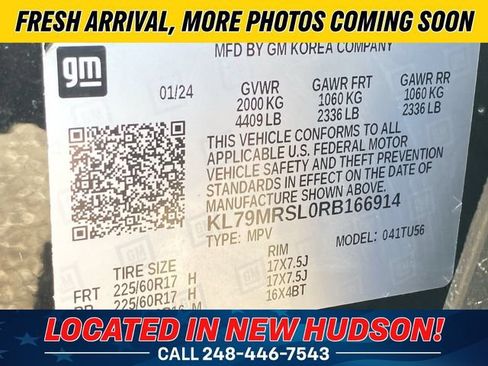 Used 2024 Chevrolet TrailBlazer LT w/ Driver Confidence Package AWD/4WD image 14