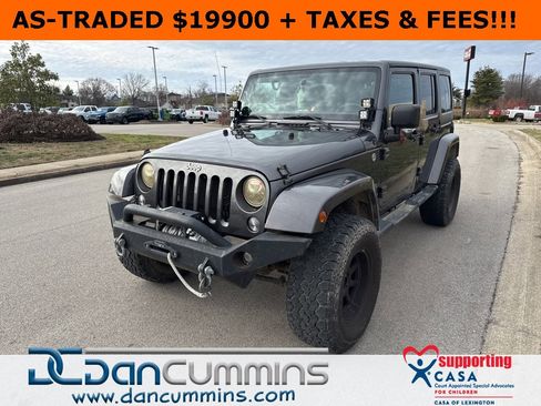 Used 2014 Jeep Wrangler Unlimited Sahara w/ Connectivity Group image 1