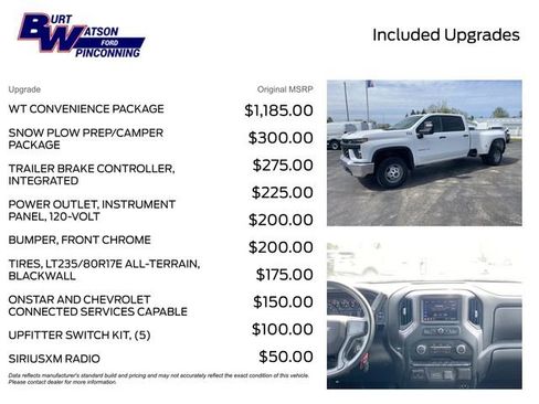 Used 2022 Chevrolet Silverado 3500 W/T w/ WT Convenience Package AWD/4WD image 3