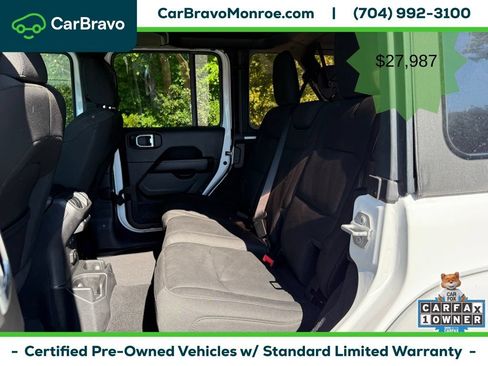 Used 2023 Jeep Wrangler Unlimited Sahara AWD/4WD image 23