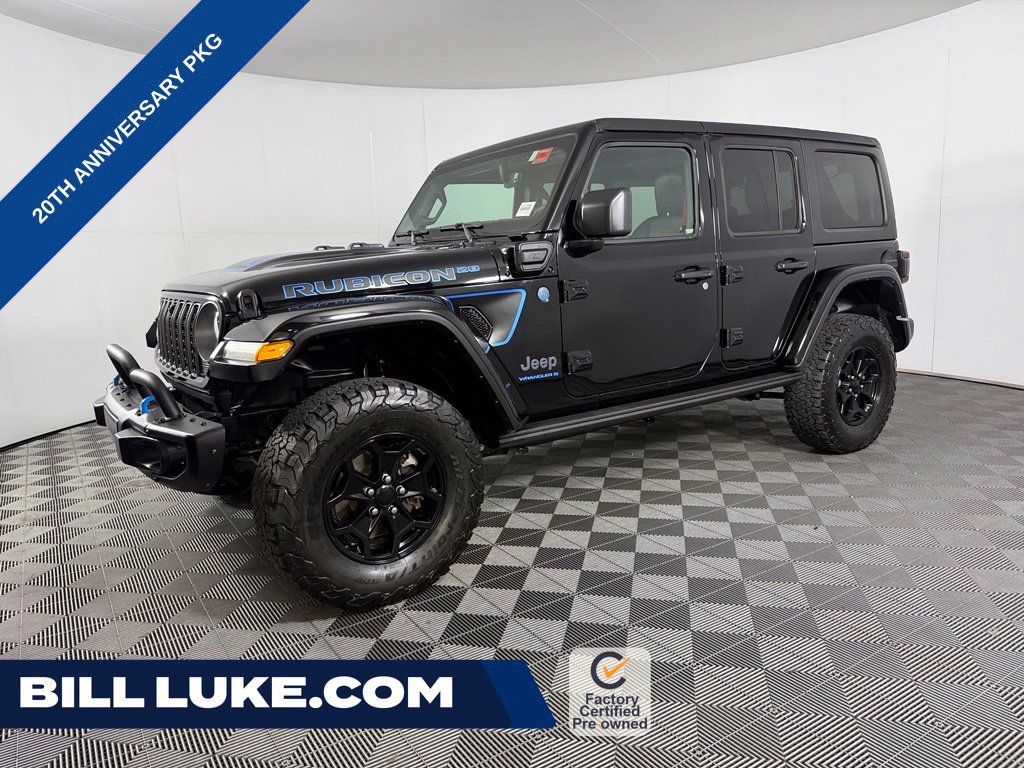 Certified 2023 Jeep Wrangler Unlimited Rubicon 4xe AWD/4WD image 1