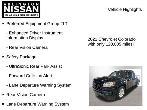 Used 2021 Chevrolet Colorado LT w/ Fleet Safety Package image 7