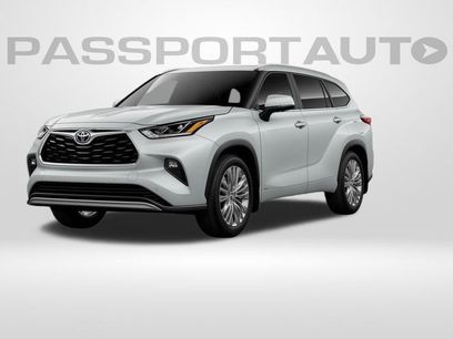 New 2026 Toyota Highlander Platinum