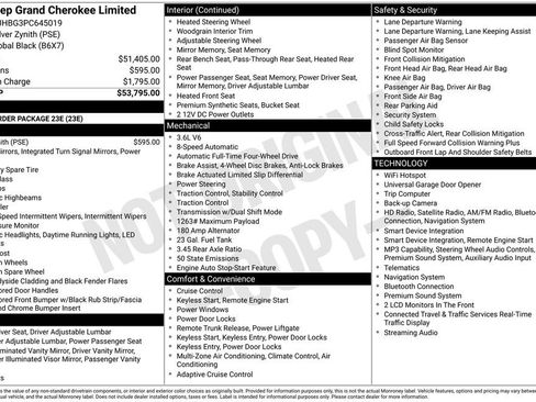 Used 2023 Jeep Grand Cherokee Limited image 30