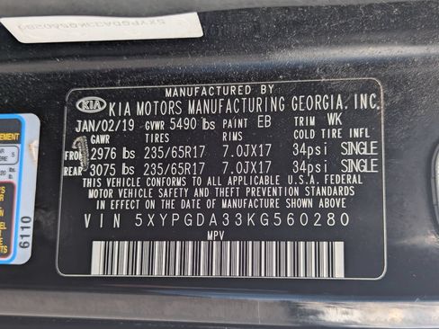 Used 2019 Kia Sorento AWD image 34