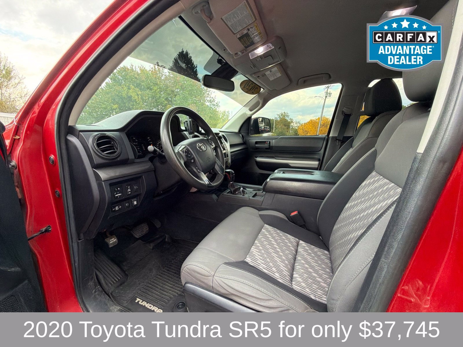 Used 2020 Toyota Tundra SR5 w/ TRD Sport Package AWD/4WD image 12