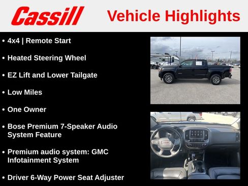 Used 2022 GMC Canyon AT4 w/ Trailering Package AWD/4WD image 7