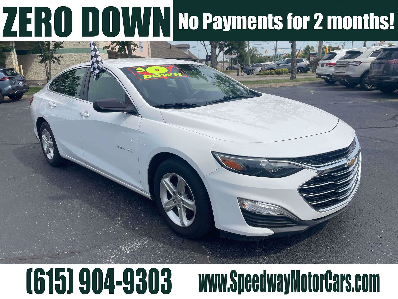 Used 2020 Chevrolet Malibu LS FWD image 1