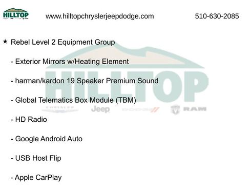 New 2026 RAM 1500 Rebel w/ Rebel Level 2 Equipment Group image 25