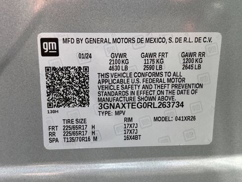 Used 2024 Chevrolet Equinox LT w/ LPO, Floor Liner Package AWD/4WD image 36