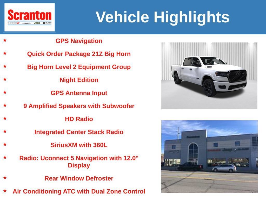 New 2026 RAM 1500 Big Horn AWD/4WD image 6