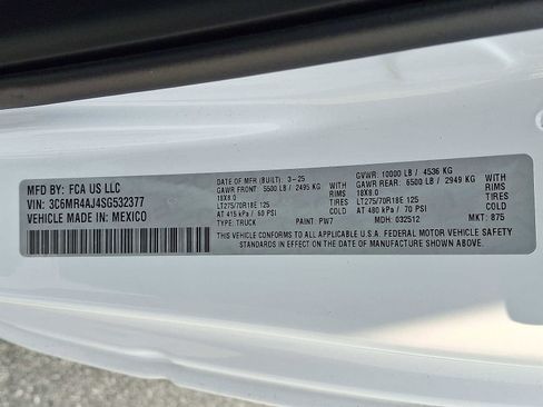 New 2025 RAM 2500 Tradesman RWD image 18