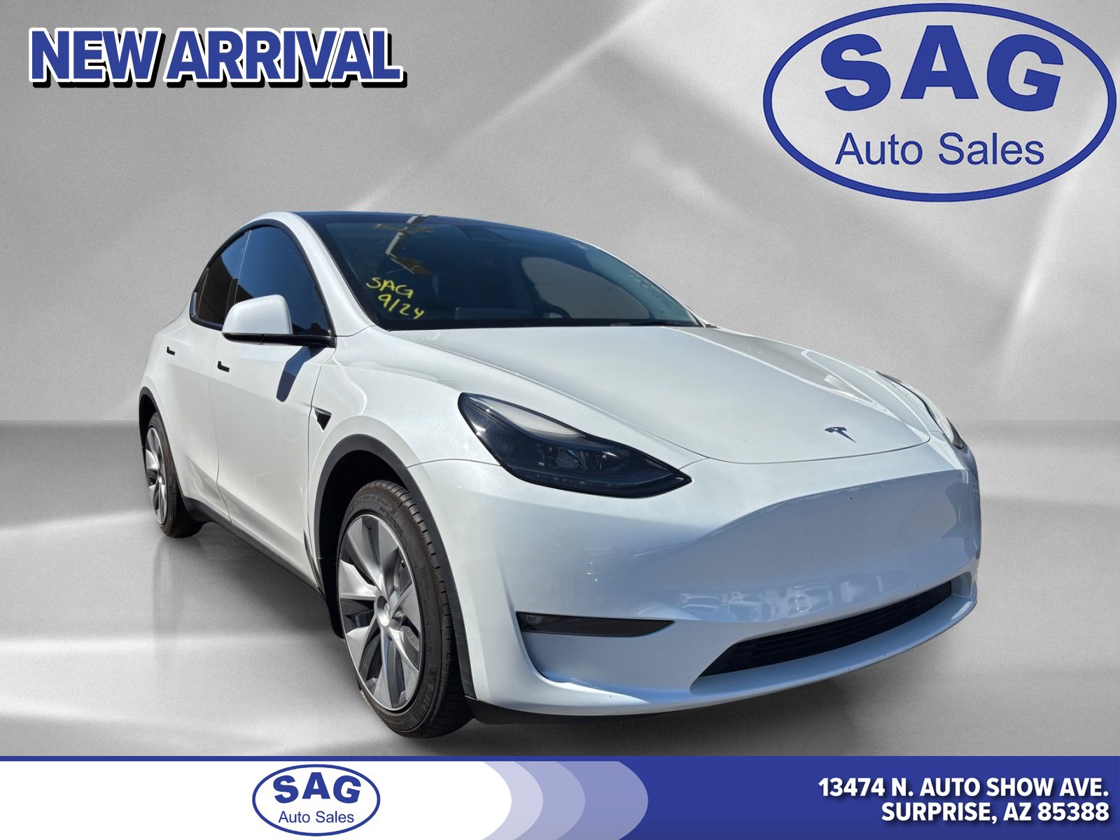 Used 2023 Tesla Model Y Long Range AWD/4WD image 1