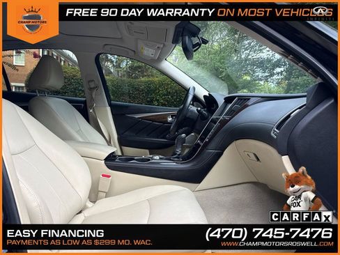 Used 2018 INFINITI Q50 Luxe w/ Sensory Package (Luxe) RWD image 35