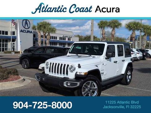 Used 2020 Jeep Wrangler Unlimited Sahara w/ Safety Group image 1