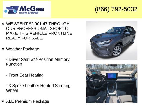 Used 2024 Toyota RAV4 XLE Premium w/ Weather Package image 16