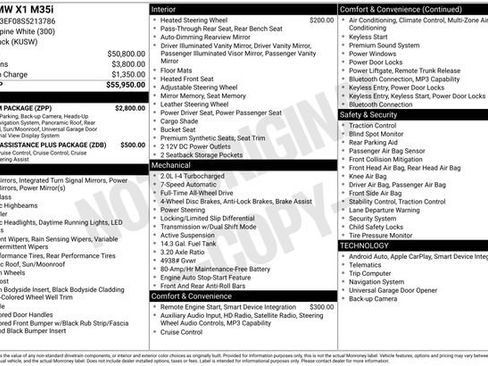 Certified 2025 BMW X1 M35i w/ Premium Package AWD/4WD image 11
