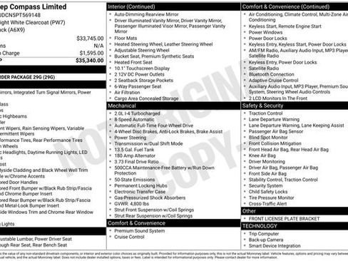 Used 2023 Jeep Compass Limited image 28