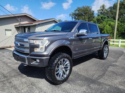 Used 2015 Ford F150 Platinum w/ Max Trailer Tow Package