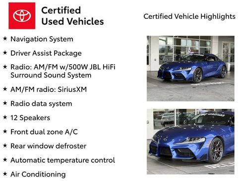 Certified 2023 Toyota Supra Premium image 7