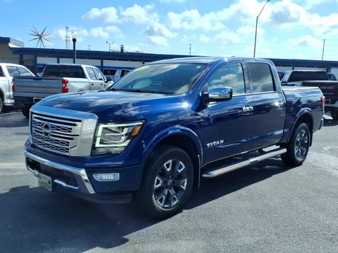 Used 2023 Nissan Titan Platinum Reserve w/ Off Road Protection Package AWD/4WD image 2