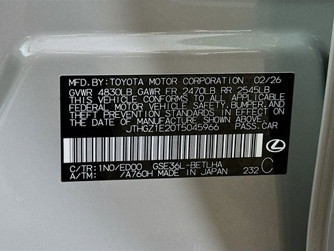 New 2026 Lexus IS 350 F Sport w/ Handling Package image 31