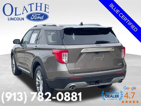 Certified 2021 Ford Explorer Limited w/ Equipment Group 301A image 4