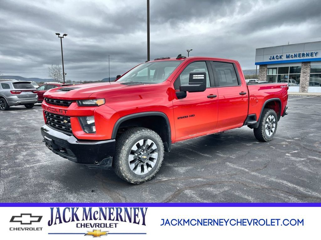 Certified 2021 Chevrolet Silverado 2500 Custom w/ Custom Value Package AWD/4WD image 1