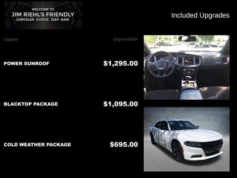 Used 2023 Dodge Charger SXT w/ Blacktop Package AWD/4WD image 11