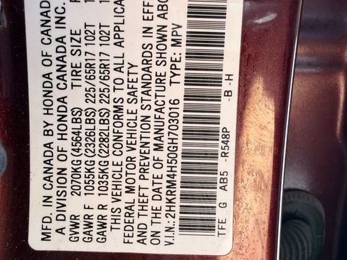 Used 2016 Honda CR-V EX image 25