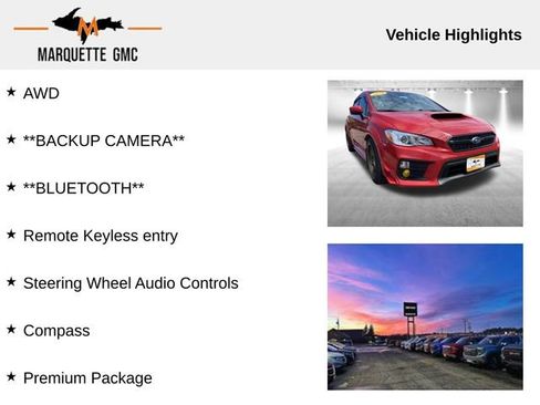 Used 2020 Subaru WRX Premium w/ Performance Package AWD/4WD image 3