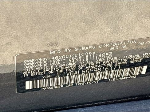 Used 2023 Subaru WRX Limited image 32