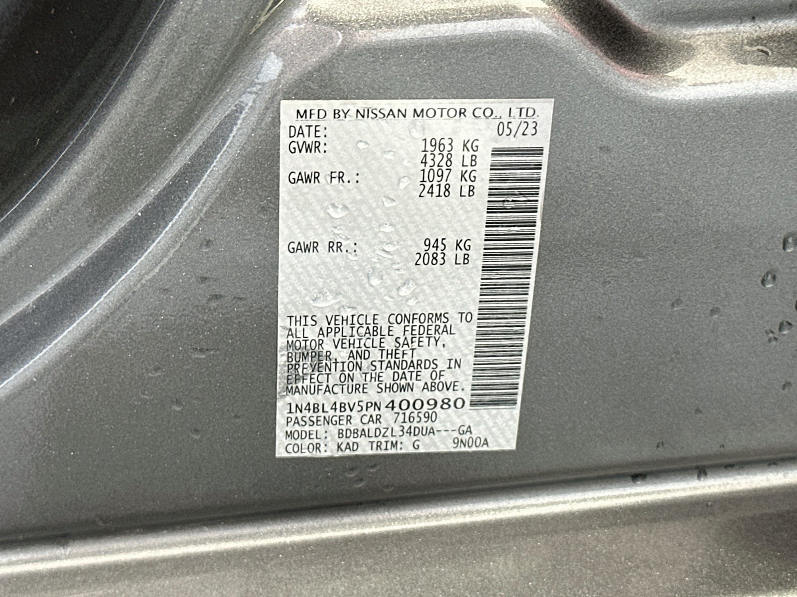 Used 2023 Nissan Altima 2.5 S FWD image 29