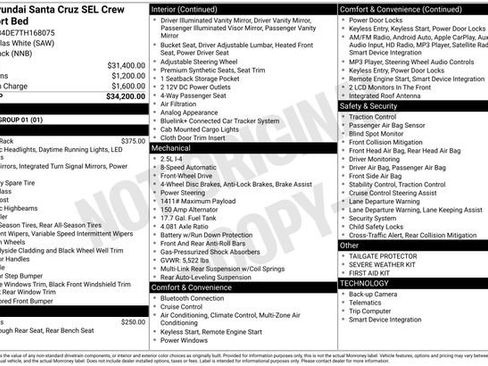 New 2026 Hyundai Santa Cruz SEL FWD image 4