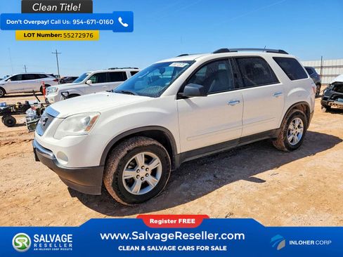 Used 2012 GMC Acadia SL FWD image 1
