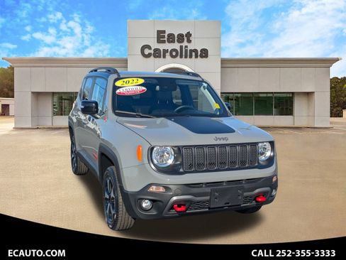 Certified 2022 Jeep Renegade Trailhawk w/ Sun/Sound Group image 1